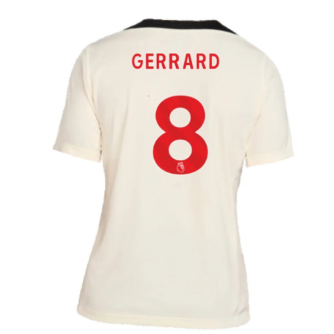 2024-2025 Liverpool Strike SE Training Top (Coconut Milk) - Kids (Gerrard 8) — Shop Online