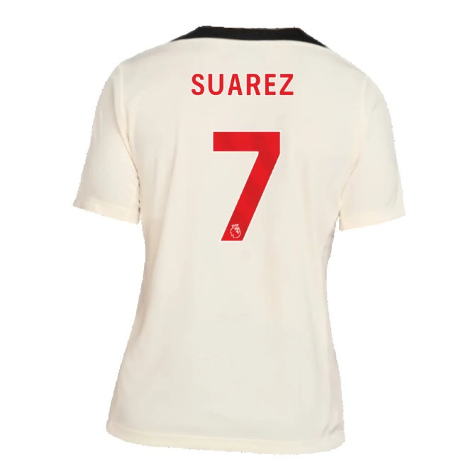 2024-2025 Liverpool Strike SE Training Top (Coconut Milk) - Kids (Suarez 7) — Buy Now
