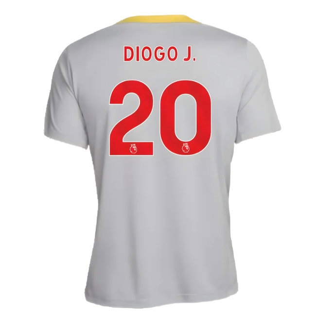 2024-2025 Liverpool Strike Third Shirt (Grey) (Diogo J. 20) — Shop Now