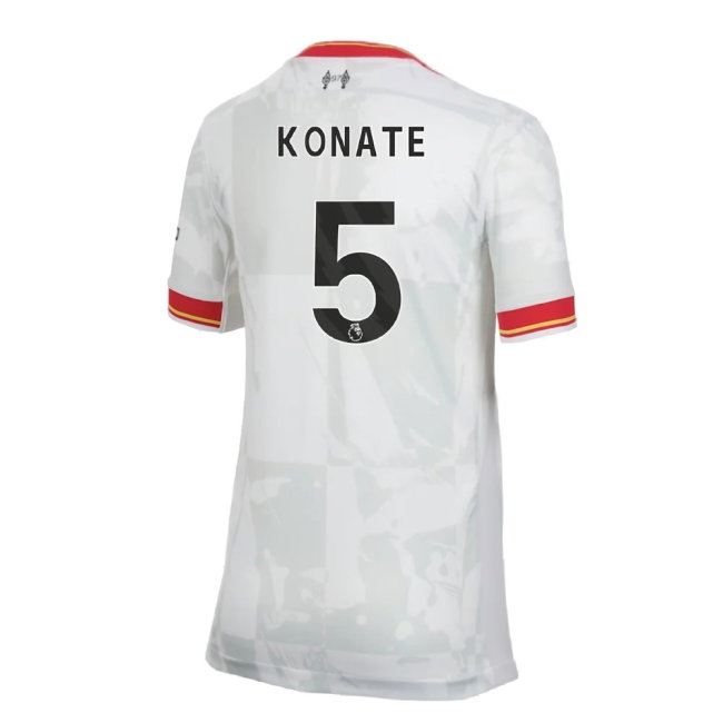 2024-2025 Liverpool Third Shirt (Kids) (Konate 5) — Shop Online