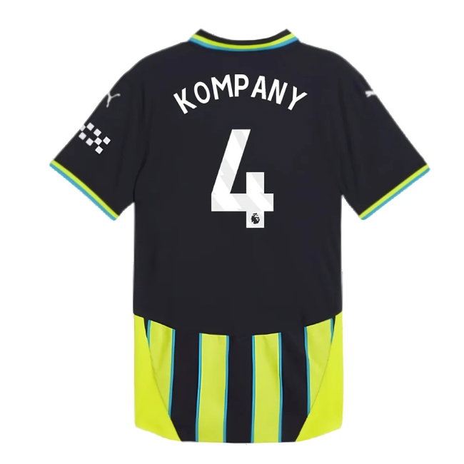 2024-2025 Man City Away Player Version Shirt (Kompany 4) — Shop Online