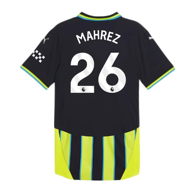 2024-2025 Man City Away Player Version Shirt (Mahrez 26) — Shop Online