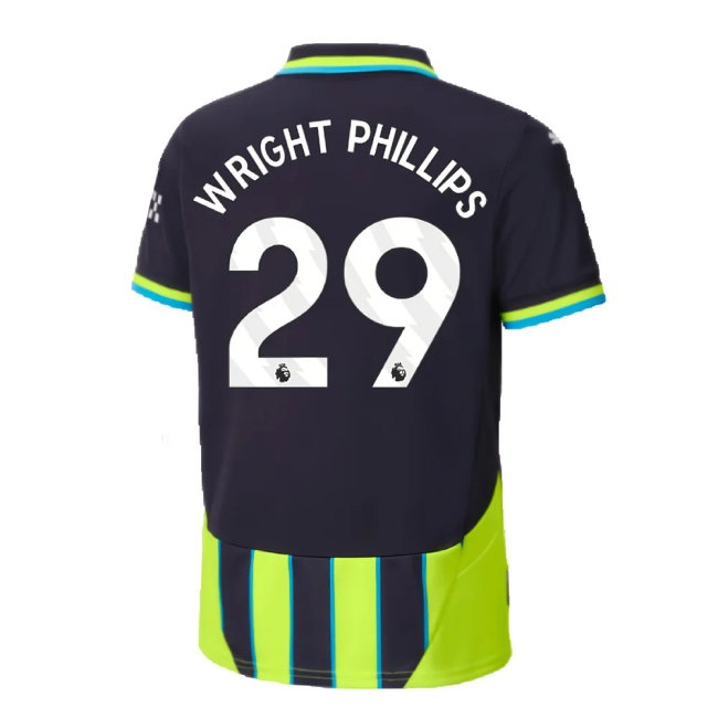 2024-2025 Man City Away Shirt (Kids) (Wright Phillips 29) — Buy Online