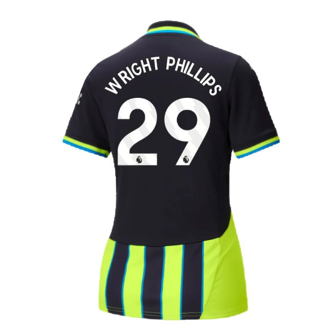 2024-2025 Man City Away Shirt (Womens) (Wright Phillips 29) — Shop Online