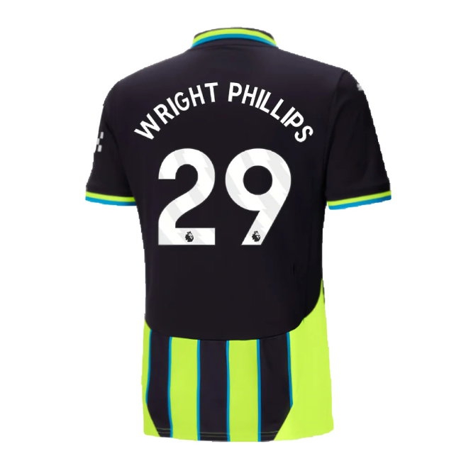 2024-2025 Man City Away Shirt (Wright Phillips 29) — Shop Online