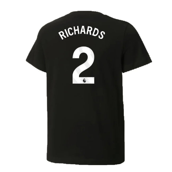2024-2025 Man City ftblCulture Tee (Black) (Richards 2) — Shop Now