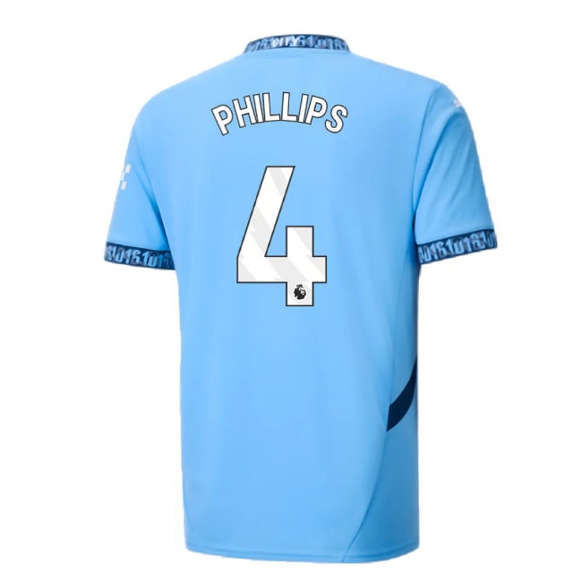 2024-2025 Man City Home Shirt (Phillips 4) — Shop Online