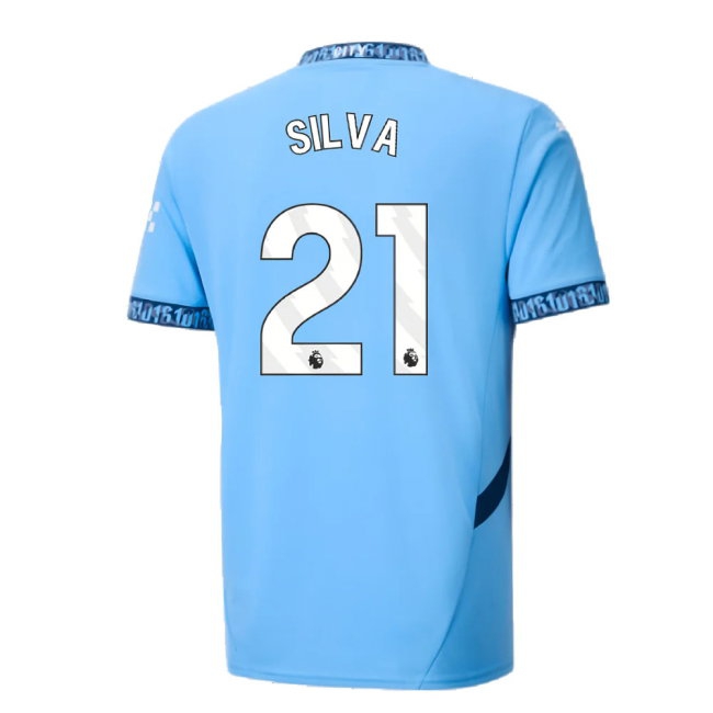2024-2025 Man City Home Shirt (Silva 21) — Buy Online