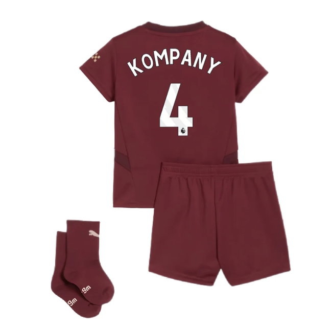 2024-2025 Man City Third Baby Kit (Kompany 4) — Buy Online