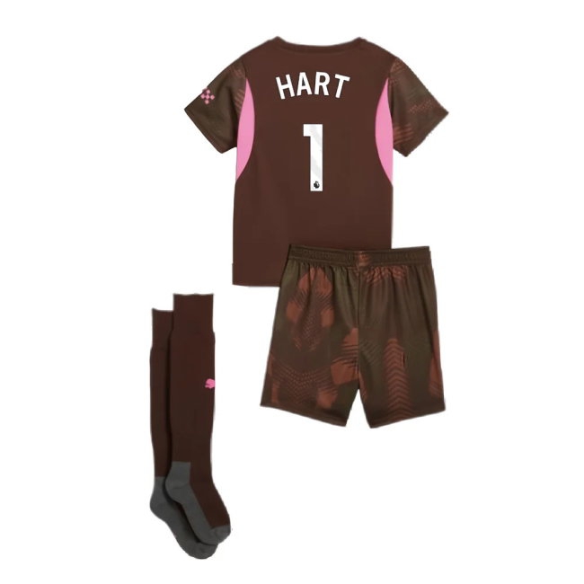 2024-2025 Man City Third Goalkeeper Mini Kit (Hart 1) — Buy Now
