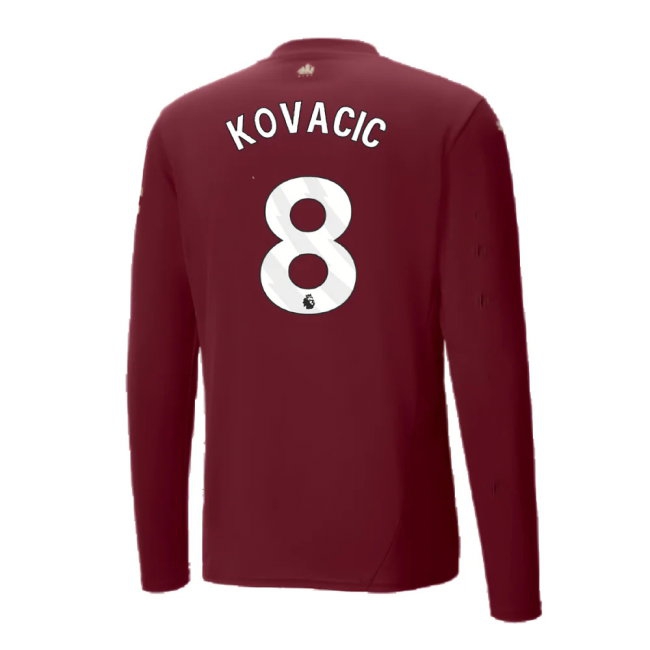 2024-2025 Man City Third Long Sleeve Shirt (Kovacic 8) — Buy Online