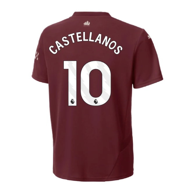 2024-2025 Man City Third Mini Kit (Castellanos 10) — Shop Online