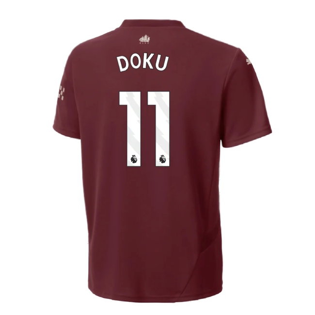 2024-2025 Man City Third Mini Kit (Doku 11) — Buy Online