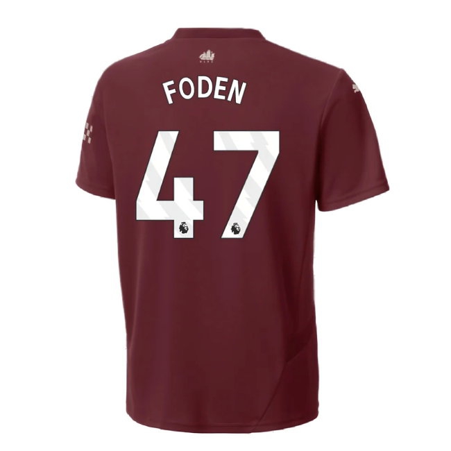 2024-2025 Man City Third Mini Kit (Foden 47) — Buy Now