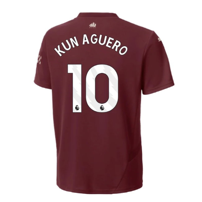 2024-2025 Man City Third Mini Kit (Kun Aguero 10) — Buy Online