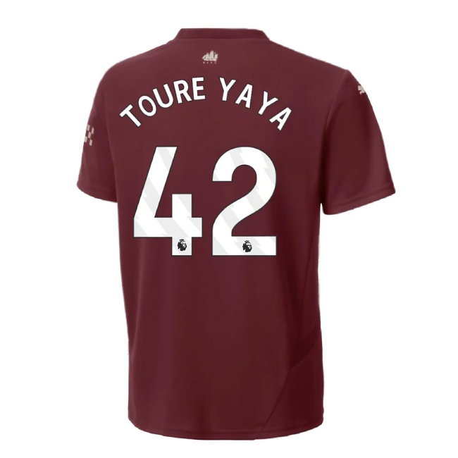 2024-2025 Man City Third Mini Kit (Toure Yaya 42) — Shop Online