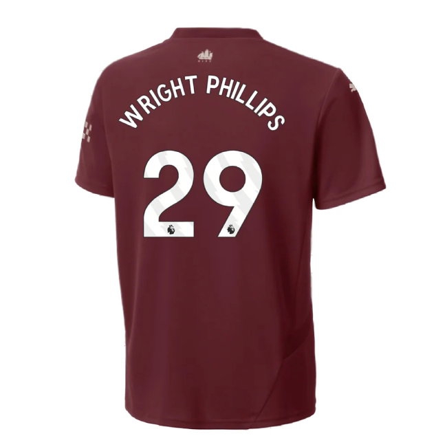 2024-2025 Man City Third Mini Kit (Wright Phillips 29) — Buy Online