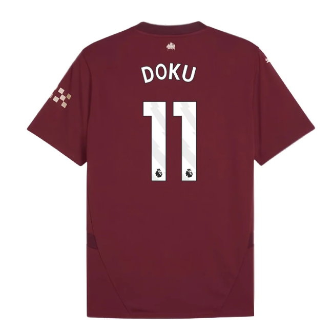 2024-2025 Man City Third Shirt (Doku 11) — Buy Online