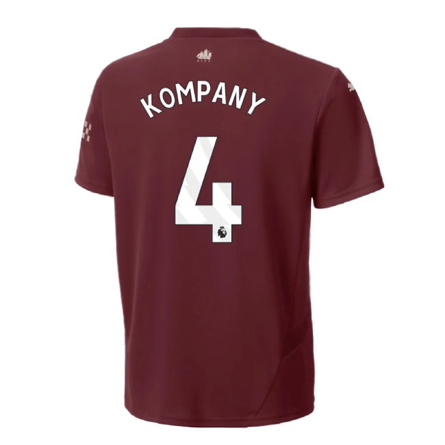 2024-2025 Man City Third Shirt (Kids) (Kompany 4) — Shop Now