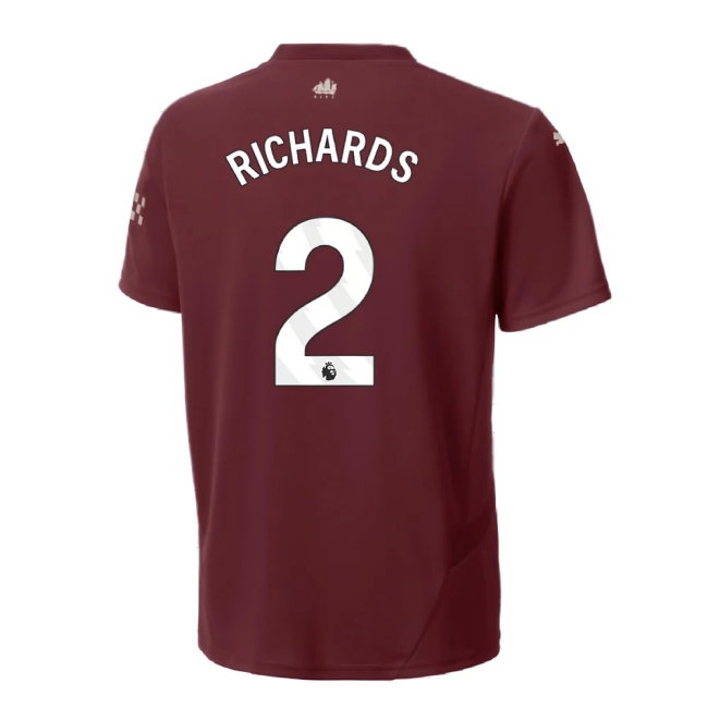 2024-2025 Man City Third Shirt (Kids) (Richards 2) — Buy Online