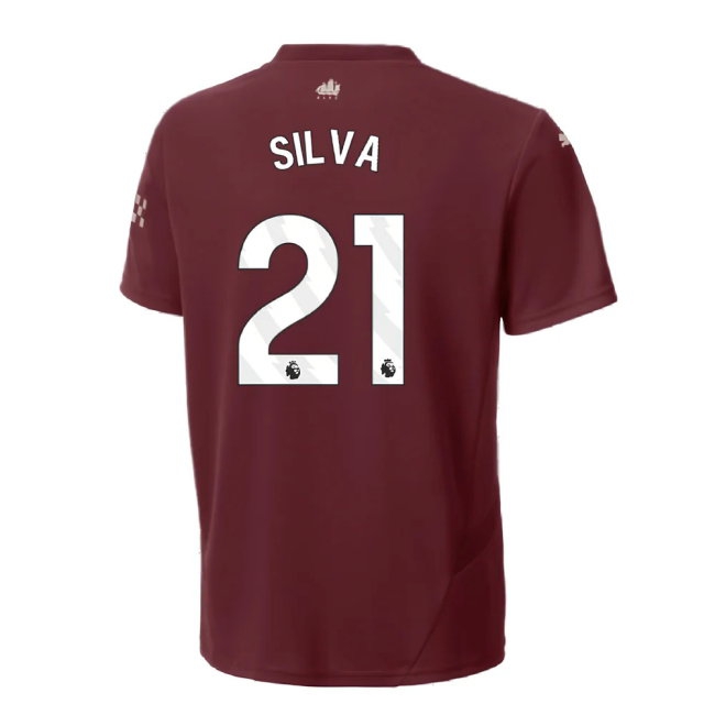 2024-2025 Man City Third Shirt (Kids) (Silva 21) — Shop Now