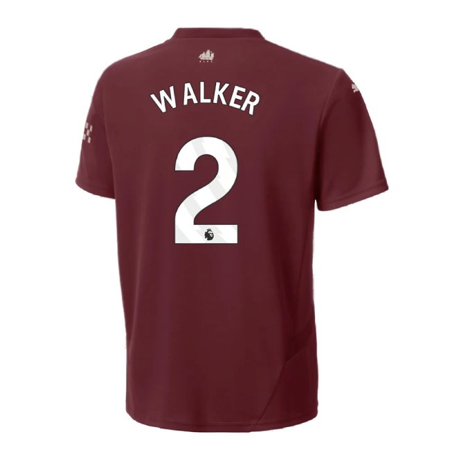 2024-2025 Man City Third Shirt (Kids) (Walker 2) — Shop Online