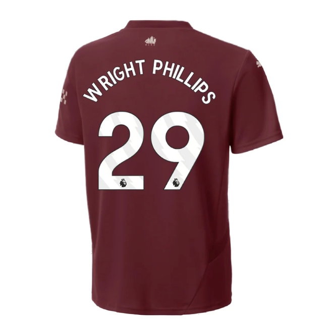2024-2025 Man City Third Shirt (Kids) (Wright Phillips 29) — Shop Online