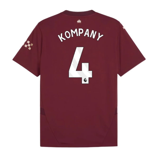 2024-2025 Man City Third Shirt (Kompany 4) — Shop Now