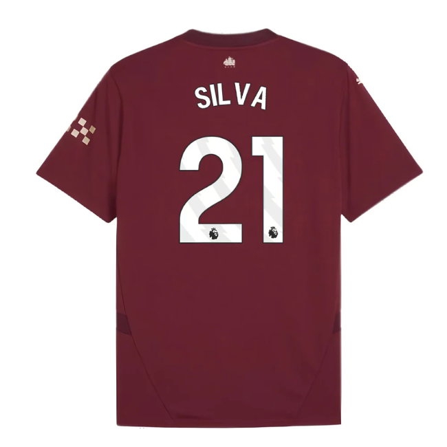 2024-2025 Man City Third Shirt (Silva 21) — Shop Online