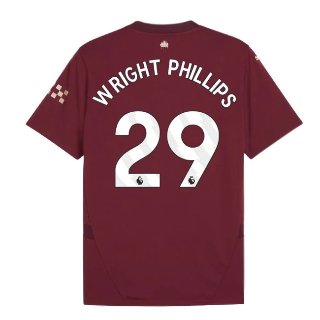 2024-2025 Man City Third Shirt (Wright Phillips 29) — Shop Online