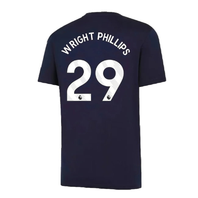 2024-2025 Man City Training Shirt (Inky Blue) - Kids (Wright Phillips 29) — Shop Online