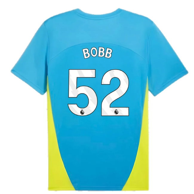 2024-2025 Man City Training Shirt (Magic Blue) (Bobb 52) — Shop Now