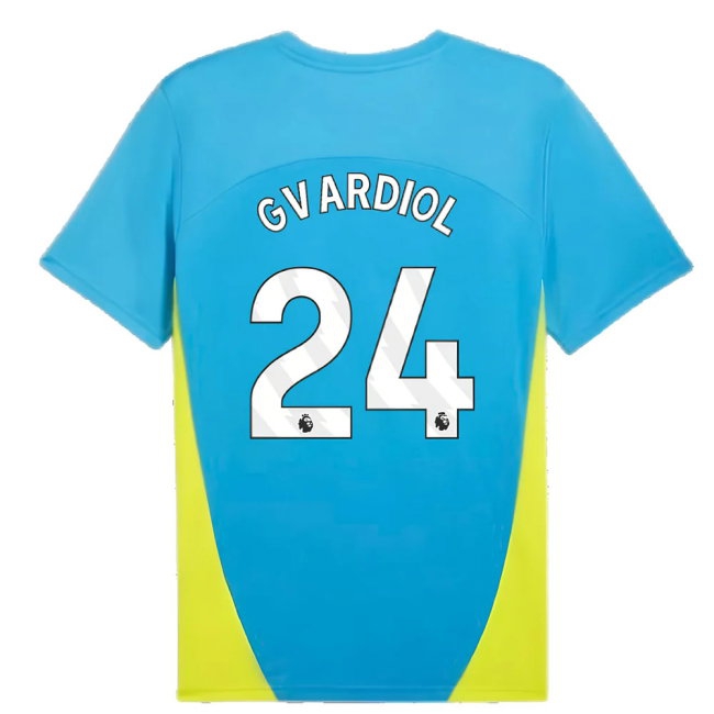 2024-2025 Man City Training Shirt (Magic Blue) (Gvardiol 24) — Shop Now