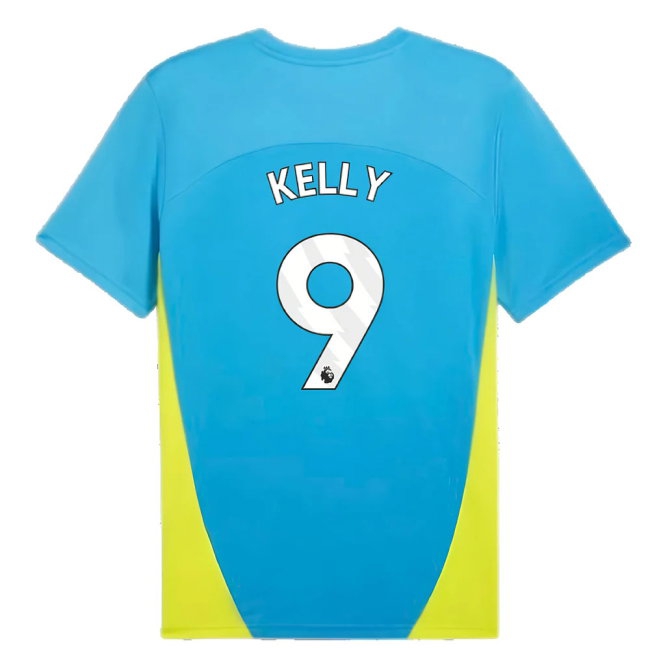 2024-2025 Man City Training Shirt (Magic Blue) (Kelly 9) — Buy Now