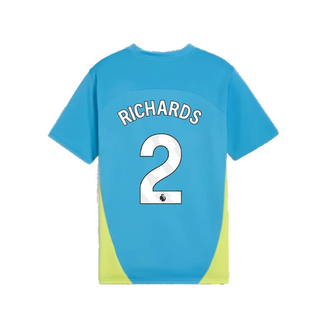 2024-2025 Man City Training Shirt (Magic Blue) - Kids (Richards 2) — Buy Online