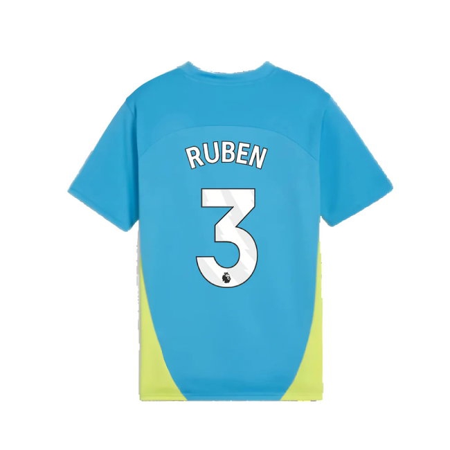 2024-2025 Man City Training Shirt (Magic Blue) - Kids (Ruben 3) — Shop Online
