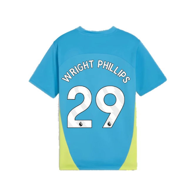 2024-2025 Man City Training Shirt (Magic Blue) - Kids (Wright Phillips 29) — Shop Now