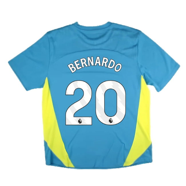 2024-2025 Man City Training Shirt Pro (Blue) (Bernardo 20) — Shop Now