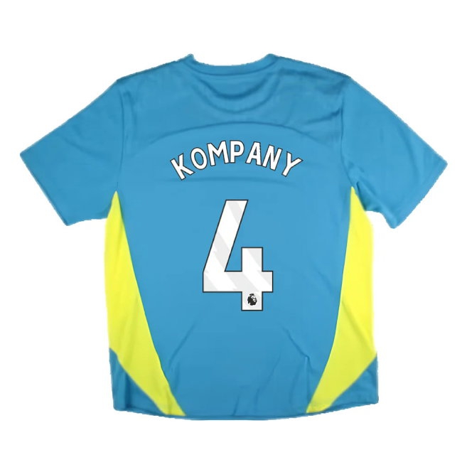 2024-2025 Man City Training Shirt Pro (Blue) (Kompany 4) — Shop Now