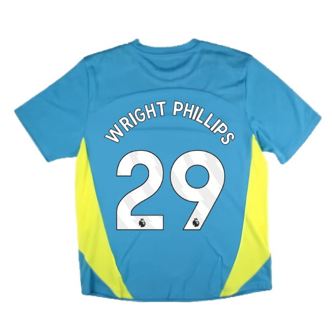2024-2025 Man City Training Shirt Pro (Blue) (Wright Phillips 29) — Shop Now