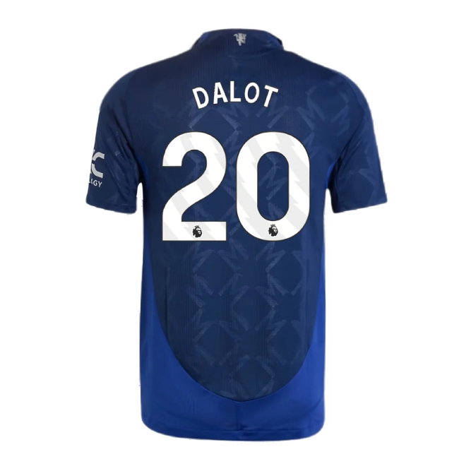 2024-2025 Man Utd Player Version Away Shirt (Dalot 20) — Buy Online