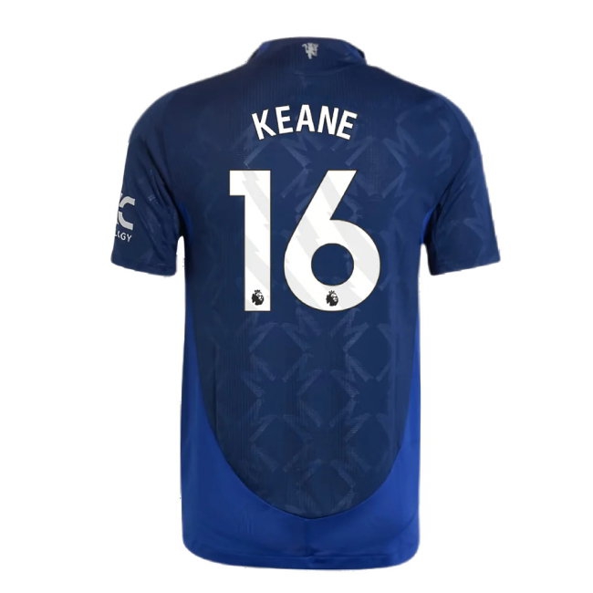 2024-2025 Man Utd Player Version Away Shirt (Keane 16) — Shop Online