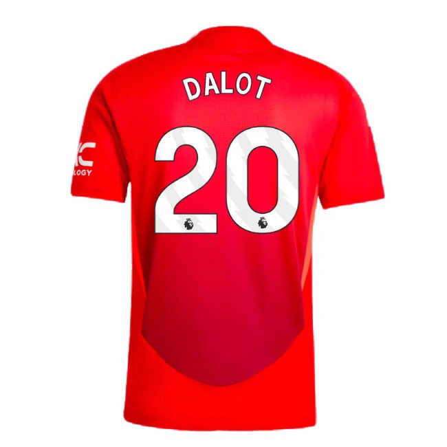 2024-2025 Man Utd Player Version Home Shirt (Dalot 20) — Shop Online