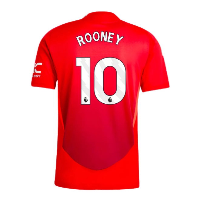 2024-2025 Man Utd Player Version Home Shirt (Rooney 10) — Buy Online