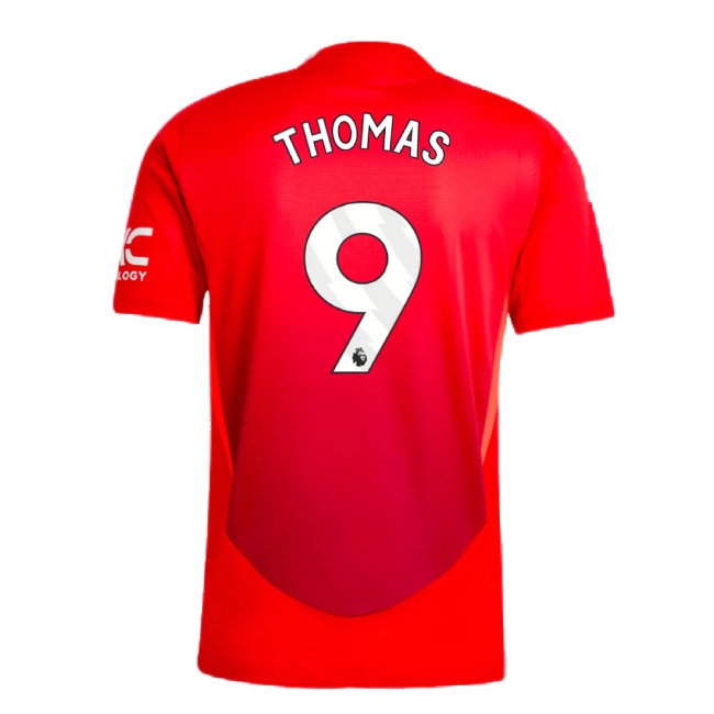 2024-2025 Man Utd Player Version Home Shirt (Thomas 9) — Shop Online