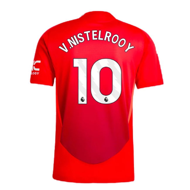 2024-2025 Man Utd Player Version Home Shirt (V.Nistelrooy 10) — Shop Now
