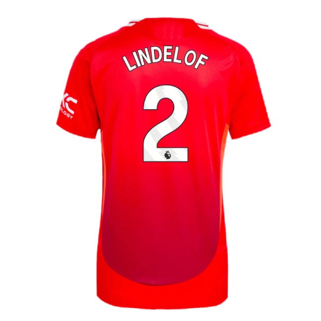 2024-2025 Man Utd Player Version Home Shirt (Womens) (Lindelof 2) — Shop Now