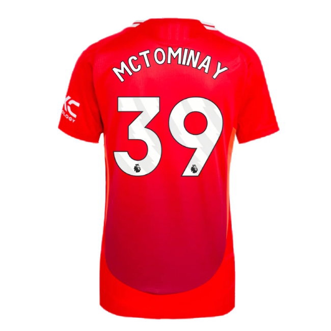 2024-2025 Man Utd Player Version Home Shirt (Womens) (McTominay 39) — Shop Now