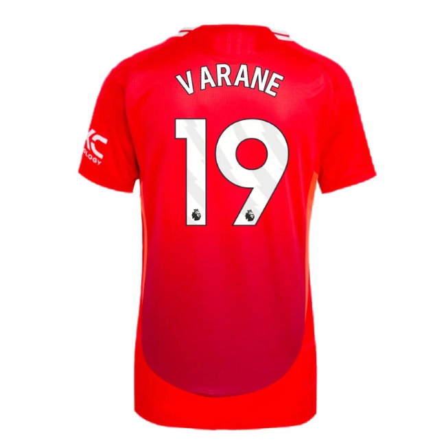 2024-2025 Man Utd Player Version Home Shirt (Womens) (Varane 19) — Buy Online