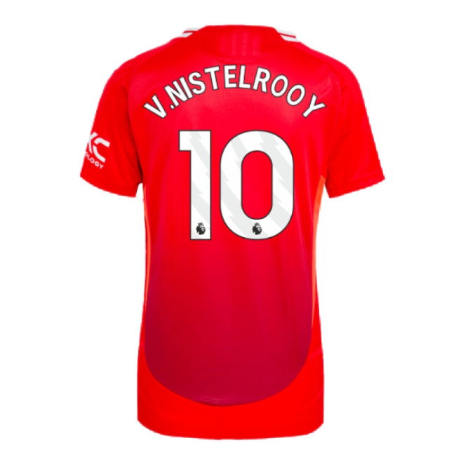 2024-2025 Man Utd Player Version Home Shirt (Womens) (V.Nistelrooy 10) — Shop Now